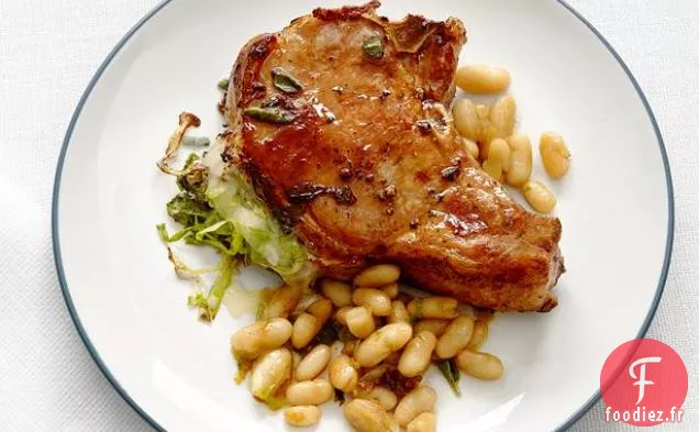 Côtelettes De Porc Farcies au Fromage