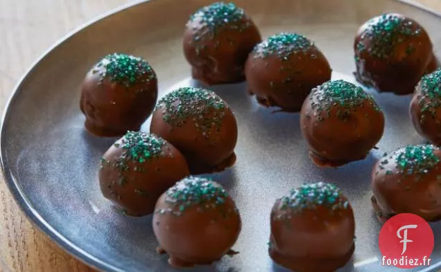Truffes au Chocolat à la Menthe