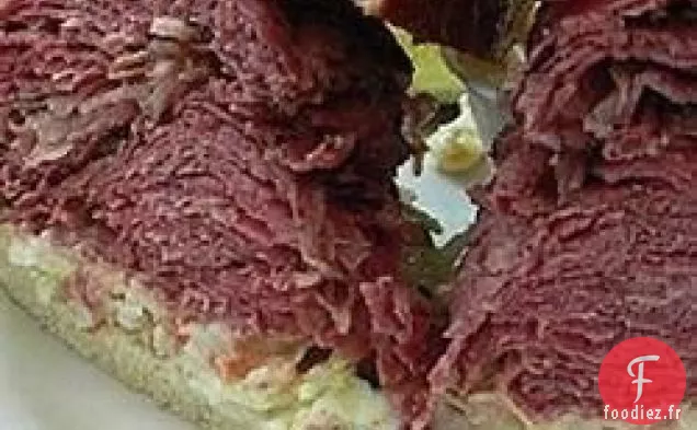 Corned Beef Cuit lentement pour les sandwichs