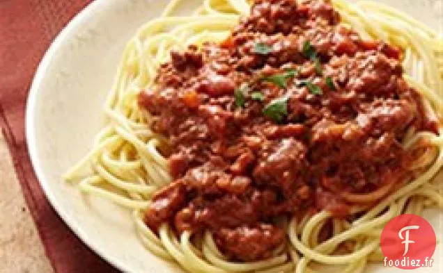 Spaghetti à la Sauce Bolognaise Facile