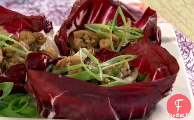 Wraps de Laitue Au Poulet
