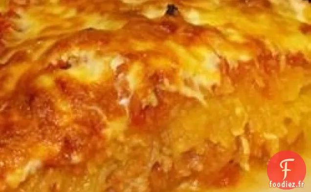 Lasagne à la Courge Spaghetti Cuite au Four