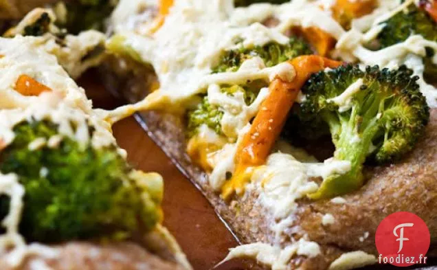Pizza au Brocoli au Fromage