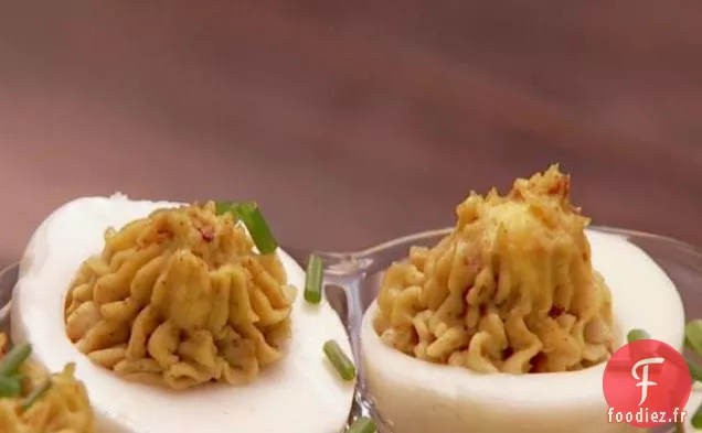 Oeufs Diaboliques aux Pacanes Au Curry