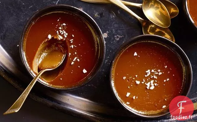 Pots de Crème au Caramel Salé