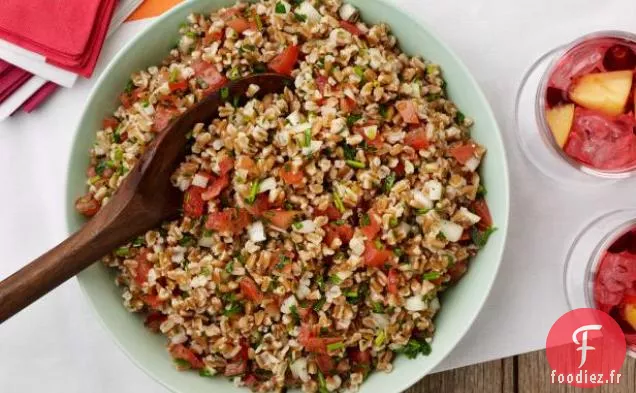 Salade Farro aux Tomates et aux Herbes