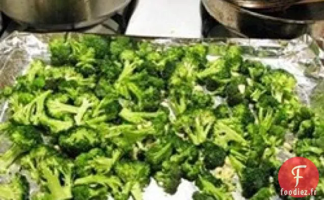 Brocoli Cuit au Four Facile Et Délicieux