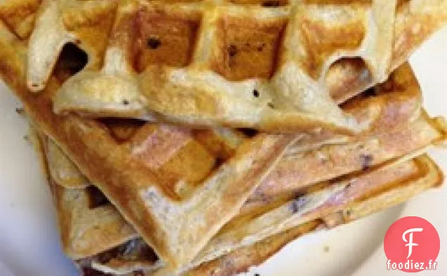 Gaufres au Babeurre et aux Pépites de Chocolat Légères et Moelleuses de Kate