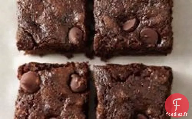 Brownies de Courgettes Au Chocolat Noir Au Blé Entier