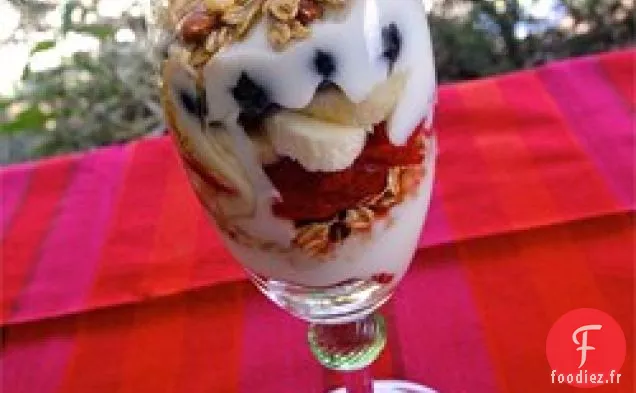 Parfaits Aux Baies Croquantes Faciles