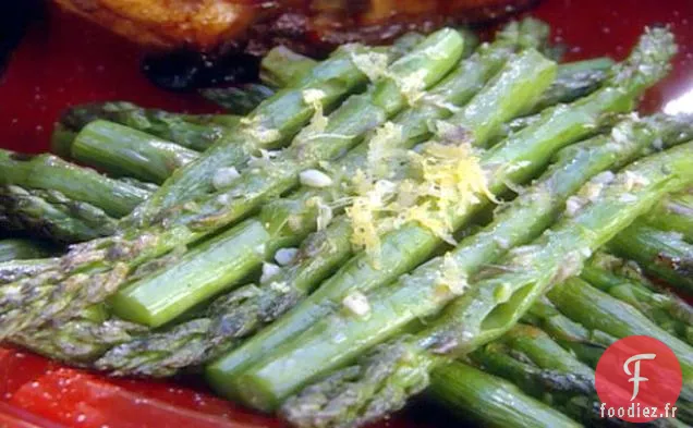 Asperges grillées au Citron et à l'Ail