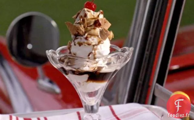 Sundae de Flotteur de Bière de Racine