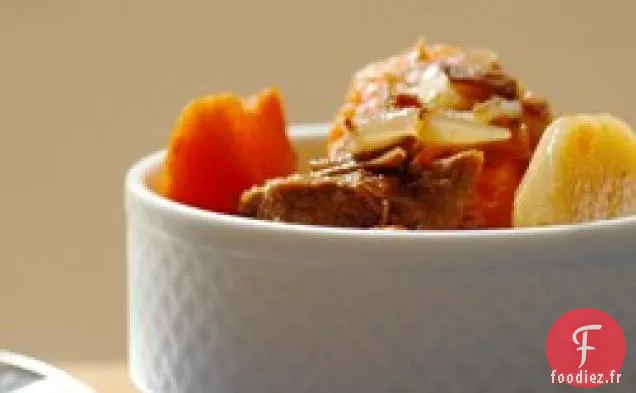 Soupe de Boeuf aux Légumes Mijoteuse d'Alison