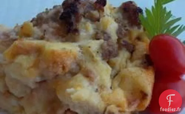 Casserole de Saucisses et d'Œufs