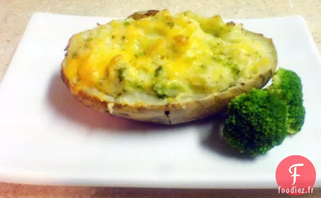 Pommes de Terre au Brocoli et au Cheddar