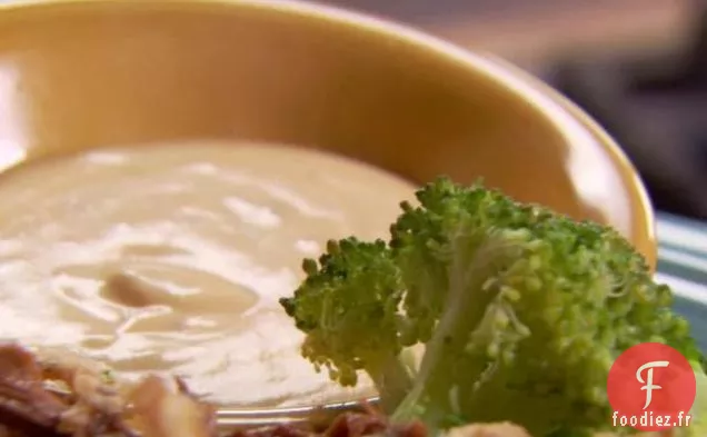 Trempette au Brocoli Blanchie et au Fromage