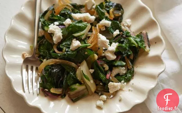Légumes Verts flétris à la Salata à la Ricotta