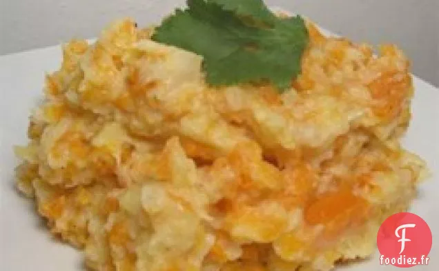 Trio de Racines en Purée (Panais, Navet et Carotte)