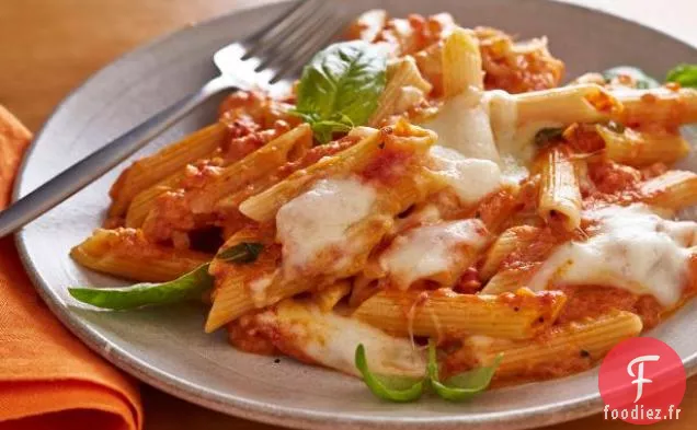 Penne à la Tomate Rôtie alla Vodka