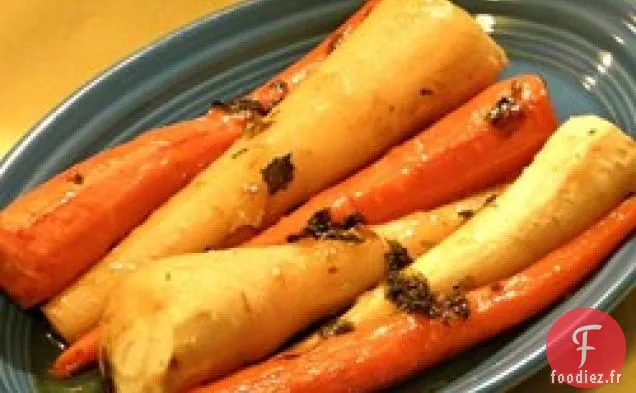 Carottes Et Panais Rôtis Au Miel De DSF