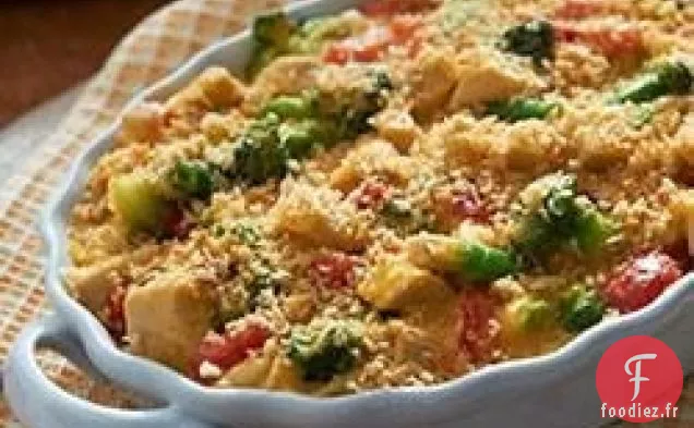 Casserole de Brocoli au Cheddar et Poulet de Country Crock®