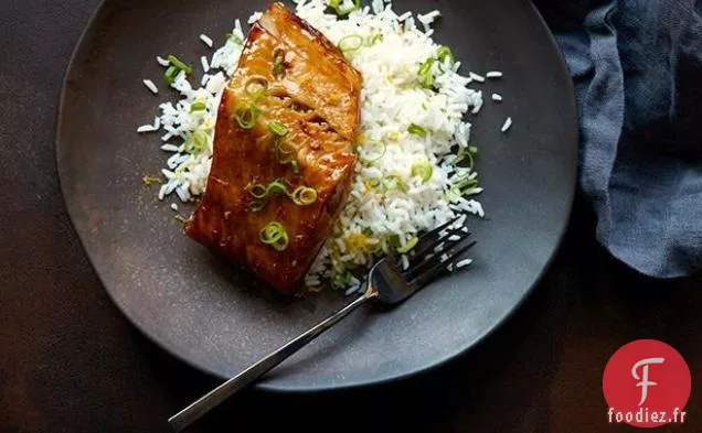 Morue Noire Glacée à la Gelée de Raisin