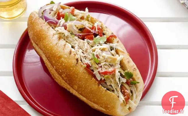 Sandwichs à Hayon au Poulet et à la Tequila