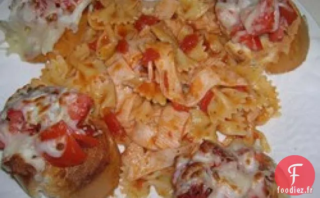 Pâtes Épicées au Crabe