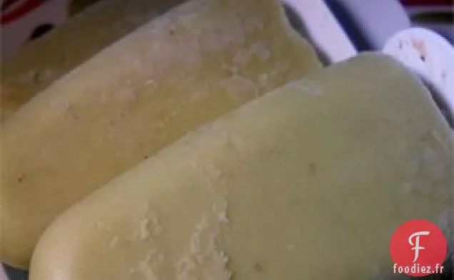 Sucettes Glacées à l'Avocat et au Citron vert®
