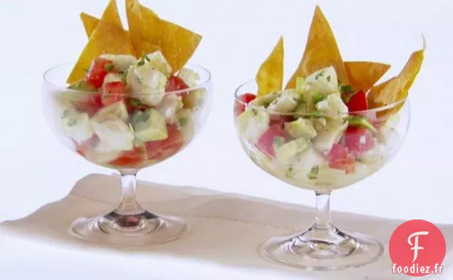 Salade de Ceviche de Flétan
