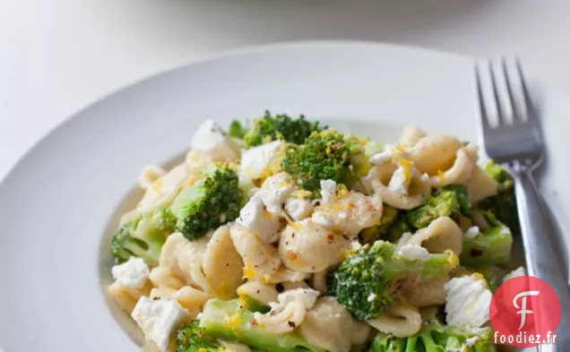 Brocolli Piquant Et Orecchiette Au Fromage De Chèvre
