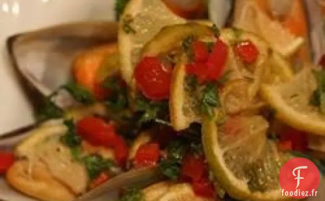 Moules Grillées au Beurre de Curry