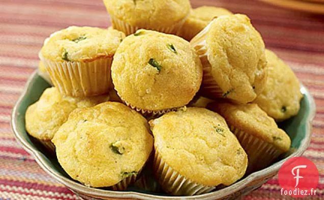 Mini Muffins Au Fromage Épicé
