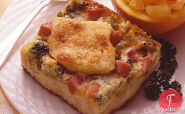 Strates de Jambon et Brocoli