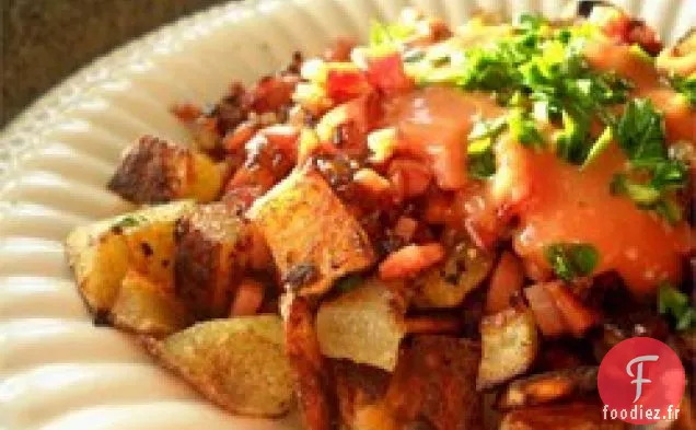Hachis Au Jambon Avec Patates Douces Et Thym