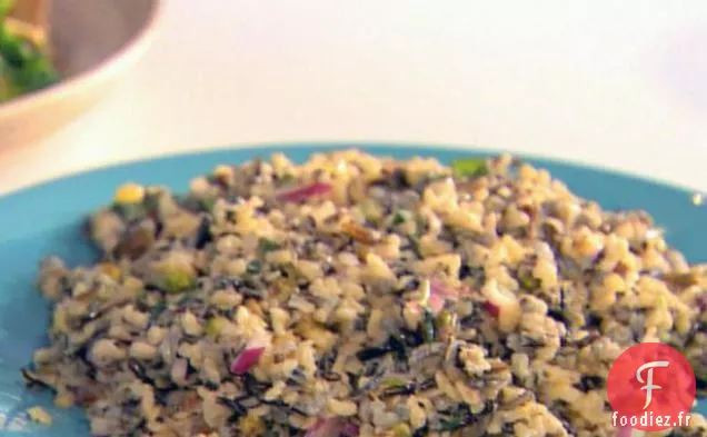 Salade de Riz Sauvage Orange-Pistache