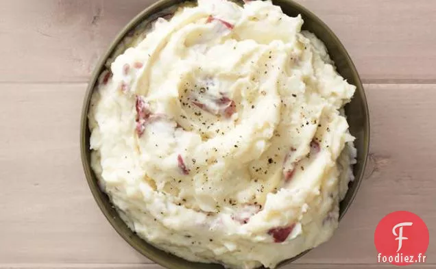 Pommes de Terre Écrasées Au Parmesan