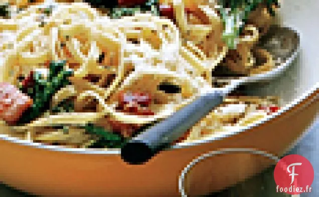 Fettuccine au citron avec 