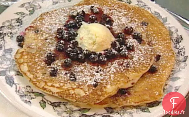 Crêpes aux Baies de Huckleberry