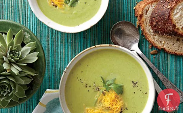 Soupe au Brocoli et au Fromage