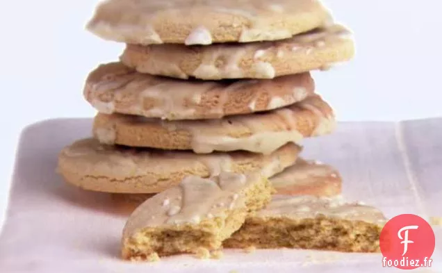 Biscuits au Citron Vert et à la Semoule de Maïs avec Glaçage aux agrumes