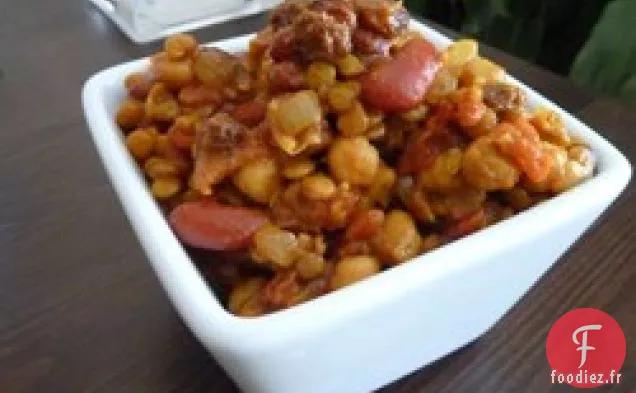 Curry de Haricots Végétariens