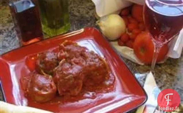 Coquilles et Boulettes de Viande Farcies Italiennes Faciles