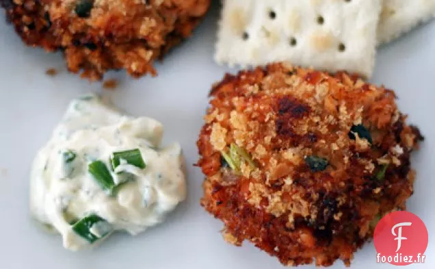 Gâteaux au Saumon à l'Aneth et aux Câpres