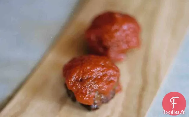 Boulettes de Viande Italiennes à la Sauce Câpres-Tomates