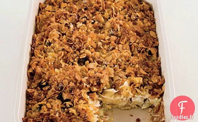 Kugel de Nouilles Sucrées aux Cerises Séchées