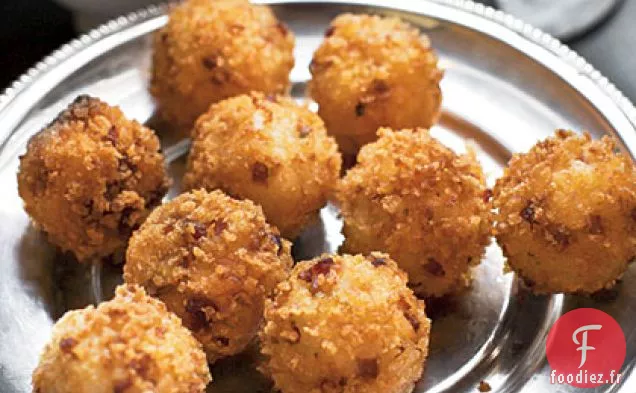 Croquettes de Riz et Jambon à la Sauce Tomate