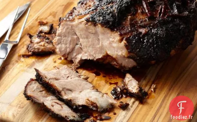 Épaule de Porc Rôtie au Citron Vert et au Chili