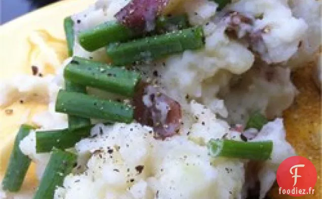 Purée de Chou-Rave et de Pommes de Terre Rouges