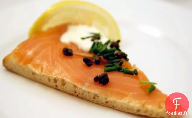 Brunch Du Nouvel An : Fougasse Au Saumon Fumé Écossais, Frite